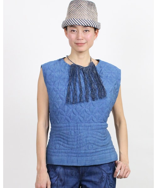 45R（フォーティファイブアール）の「刺し子キルトベスト（）」 - WEAR