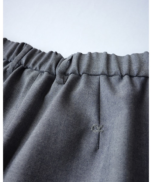 45R（フォーティファイブアール）の「サマーウールイージーパンツ（パンツ・レディース・ベージュストライプ/シャンブレー/ネイビーストライプ・3-L/2-M）」の12枚目の写真