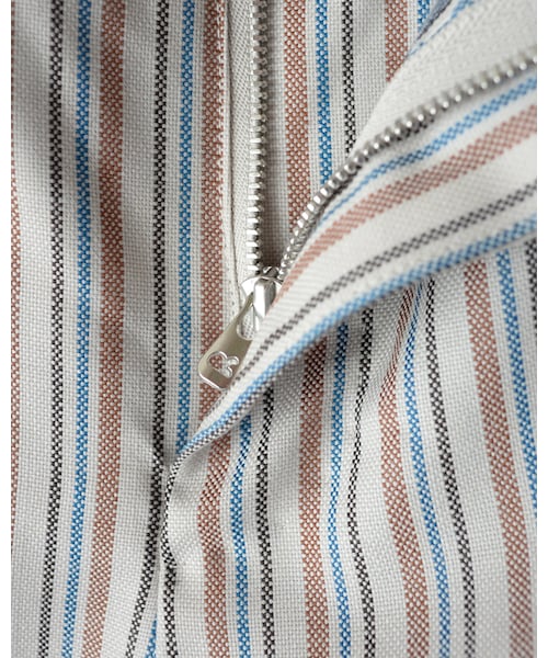 45R（フォーティファイブアール）の「サマーウールイージーパンツ（パンツ・レディース・ベージュストライプ/シャンブレー/ネイビーストライプ・3-L/2-M）」の11枚目の写真