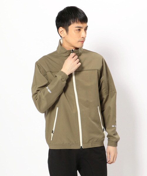 MANASTASH（マナスタッシュ）の「MANASTASH/マナスタッシュ TRACK JKT（ジャケット/アウター・メンズ・BLACK/KHAKI/D/BROWN/SAGE/NAVY・M/L/XL）」の2枚目の写真