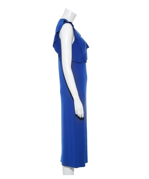 FRAY I.D（フレイアイディー）の「アシメフリルニットワンピース  