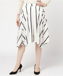 INTERPLANET | ストライプアシメサーキュラーパンツ(その他パンツ)