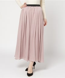 actuel | PEｻﾃﾝﾘﾊﾞｰｼﾌﾞﾙﾛﾝｸﾞｽｶｰﾄ(スカート)