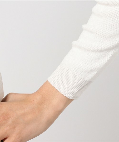 INTERPLANET（インタープラネット）の「刺繍前後2WAYPO（ニット/セーター・レディース・オフホワイト/グレー/ピンク・FREE）」の8枚目の写真