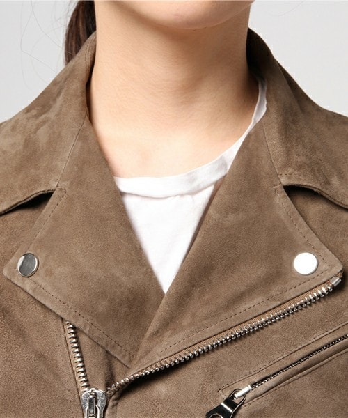 CINQUANTA（チンクアンタ）の「CINQUANTA スウェードダブルライダース