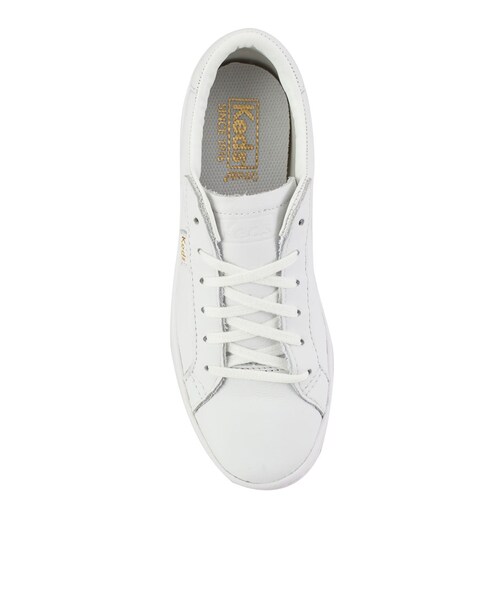 Keds（ケッズ）の「Ace Leather Sneakers（シューズ・レディース・White/White・5/6/7/8/9）」の4枚目の写真