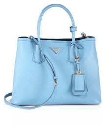 PRADA | Prada Saffiano Cuir Small Double Bag(ショルダーバッグ)