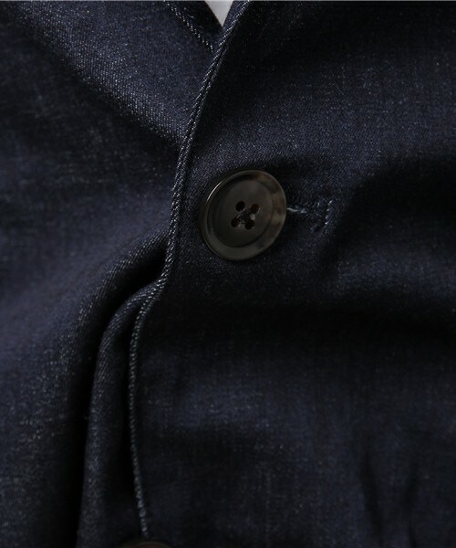 MIND BLOW（マインドブロウ）の「セットアップストレッチデニムジャケット[ONE WASH]（テーラードジャケット・メンズ・ネイビー・S/M/L/LL）」の10枚目の写真