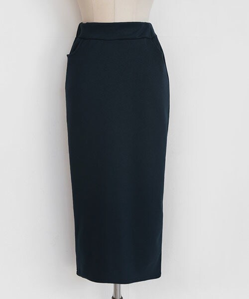 DHOLIC（ディーホリック）の「ウエストゴムミモレペンシルスカート（スカート・レディース・FREE）」の3枚目の写真