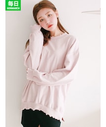 KORMARCH | サイドスリットフレアスウェット(Tシャツ/カットソー)