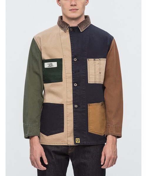 HUMAN MADE Crazy Coverall Jacket サイズL Human Made Human Made Crazy Coverall Jacket | REVERSIBLE