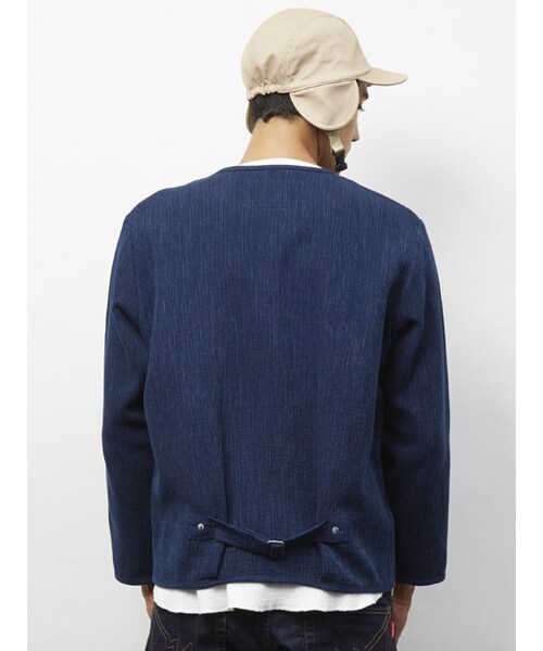激レア　visvim CHIYOU JKT ダークインディゴ M キムタク 定価63800円 visvim 16AW SS 101 JKT DAMAGED ライトインディゴ