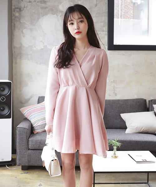 DHOLIC（ディーホリック）の「ストラップSETカシュクールワンピース（ワンピース・レディース・FREE）」の3枚目の写真