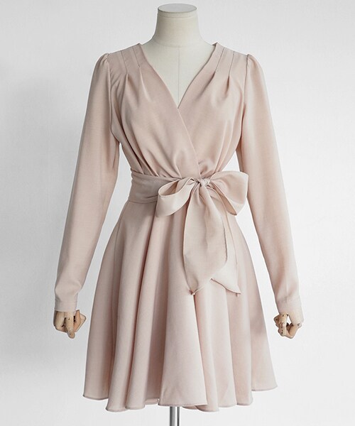 DHOLIC（ディーホリック）の「ストラップSETカシュクールワンピース（ワンピース・レディース・FREE）」の2枚目の写真