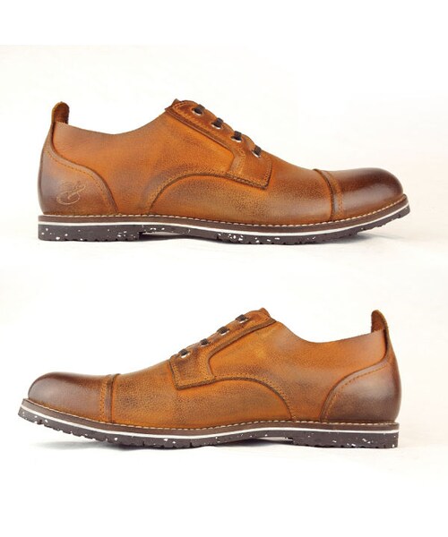 CALL&RESPONSE（コールアンドレスポンス）の「ビブラム ローカット レザー シューズ  /  ＣＡＬＬ＆ＲＥＳＰＯＮＳＥ　/ 171-1783-04（その他シューズ・メンズ・その他）」の2枚目の写真