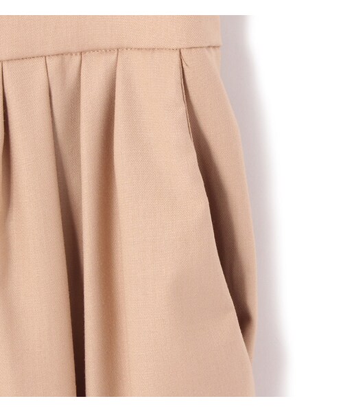 mysty woman(ミスティウーマン)の「バックリボンタックサロペット(オールインワン・サロペット・レディース・グレー/ベージュ/カーキ/ブラック)」の11枚目の写真