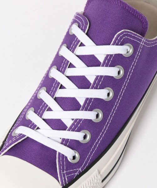 CONVERSE(コンバース)の「CONVERSE オールスター100カラーズOX(その他・レディース・レッド/ブラック/ナチュラル・4/4.5/5)」の1枚目の写真