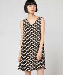 archives | 幾何学柄Ａラインワンピース(ワンピース)
