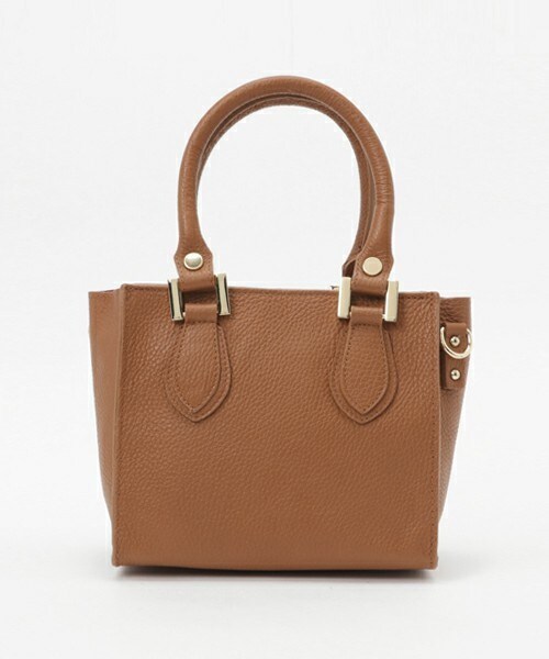 MARCO BIANCHINI（マルコビアンチーニ）の「MARCO BIANCHINI シボレザーミニスクエア（ショルダーバッグ・レディース・ブラック/キャメル/レッド・FREE）」の3枚目の写真