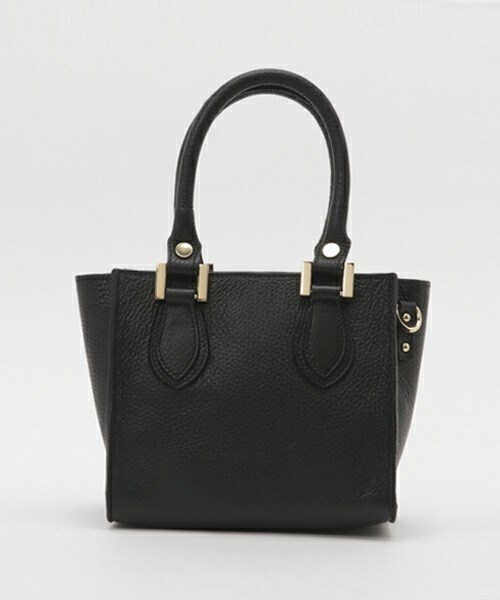 MARCO BIANCHINI（マルコビアンチーニ）の「MARCO BIANCHINI シボレザーミニスクエア（ショルダーバッグ・レディース・ブラック/キャメル/レッド・FREE）」の2枚目の写真