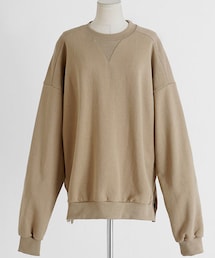 DHOLIC | 10COLORSアンバランスヘムスウェットプルオーバー(スウェット)