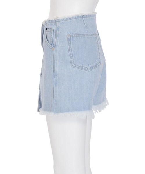 EMODA（エモダ）の「WRAP STRINGショートパンツ（パンツ・レディース・アイスブルー/インディゴ・S/M）」の7枚目の写真