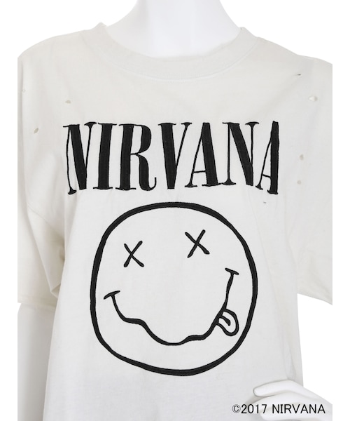 jouetie（ジュエティ）の「ＮＩＲＶＡＮＡクラッシュビッグＴ（トップス・レディース・オフホワイト/ブラック）」の12枚目の写真