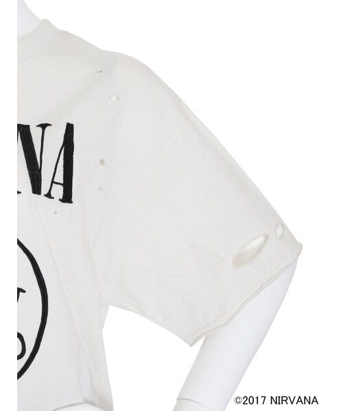 jouetie（ジュエティ）の「ＮＩＲＶＡＮＡクラッシュビッグＴ（トップス・レディース・オフホワイト/ブラック）」の14枚目の写真