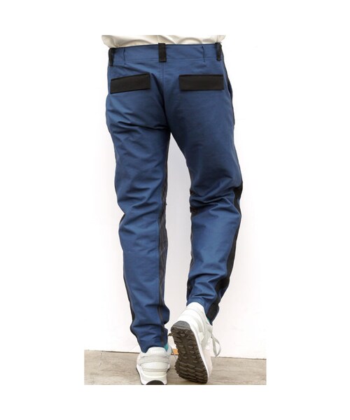 NIRAME.CO（ニラメッコ）の「飛行機雲ぱんつ　ネイビー×ストライプ（その他パンツ・メンズ・その他）」の5枚目の写真