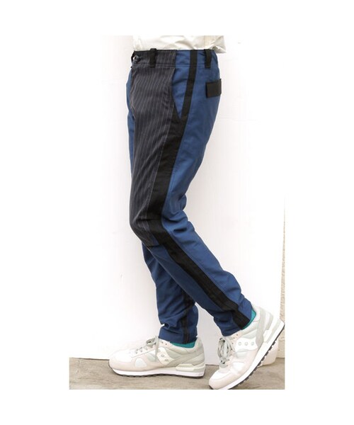 NIRAME.CO（ニラメッコ）の「飛行機雲ぱんつ　ネイビー×ストライプ（その他パンツ・メンズ・その他）」の7枚目の写真