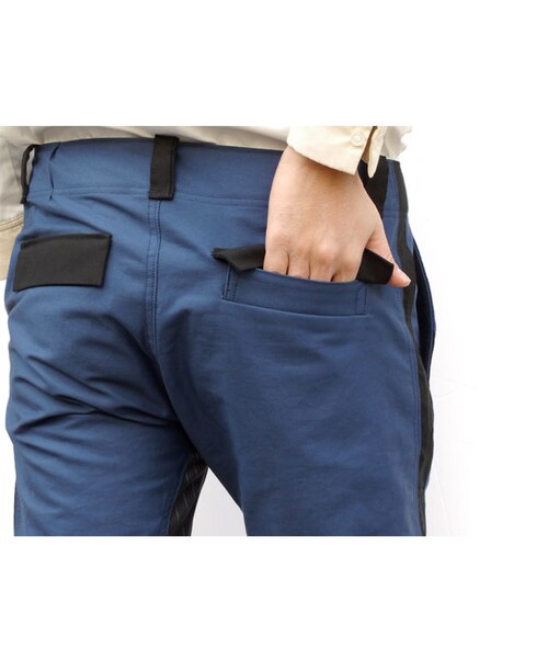 NIRAME.CO（ニラメッコ）の「飛行機雲ぱんつ　ネイビー×ストライプ（その他パンツ・メンズ・その他）」の8枚目の写真