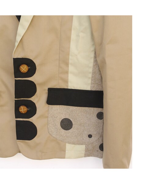 NIRAME.CO(ニラメッコ)の「扇JKT ベージュ×ブラック(テーラードジャケット・メンズ・その他)」の9枚目の写真