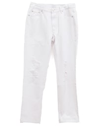 aimoha | クラッシュデニムローライズパンツ(デニムパンツ)
