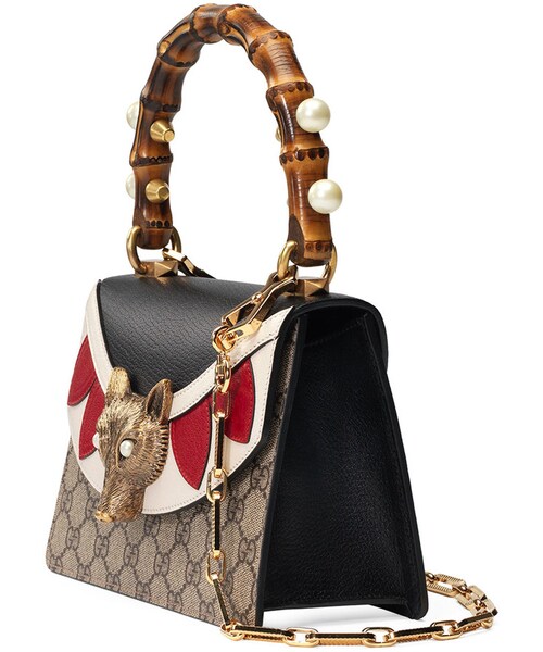 GUCCI（グッチ）の「Gucci Linea E Small Fox Top-Handle Satchel Bag