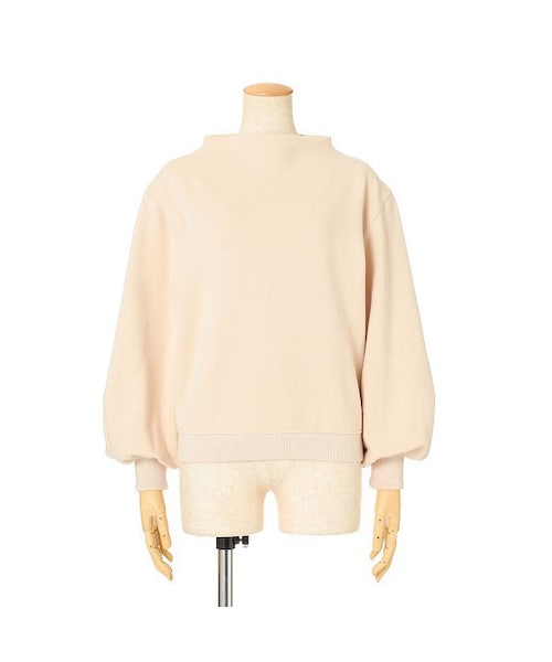 F i.n.t（フィント）の「ボトルネック裏毛プルオーバー/F&A（スウェット・レディース・その他）」の3枚目の写真