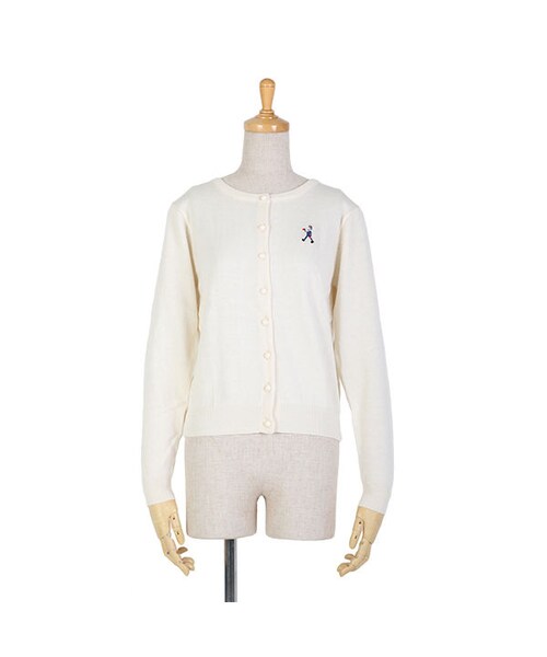 F i.n.t（フィント）の「水兵刺繍ニットカーディガン/F i.n.t（カーディガン/ボレロ・レディース・その他）」の3枚目の写真