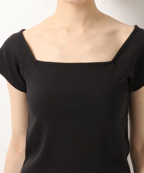 Heather(ヘザー)の「フライス*チビTEE(トップス・ホワイト/ブラック/レッド/マスタード)」の11枚目の写真