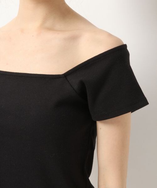 Heather(ヘザー)の「フライス*チビTEE(トップス・ホワイト/ブラック/レッド/マスタード)」の13枚目の写真