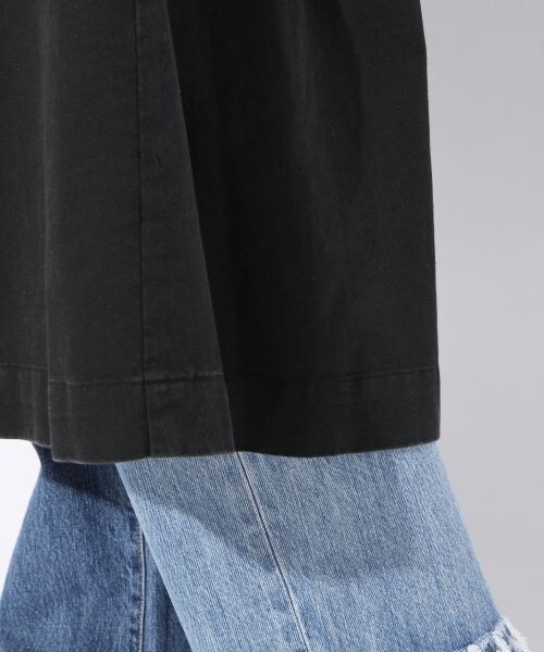 niko and...（ニコアンド）の「綿テンセルマキシトレンチコート（ジャケット/アウター・ブラック/キャメル）」の9枚目の写真