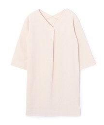 laboratory work | ニットコール重ねVタックワンピース(ワンピース/ドレス)