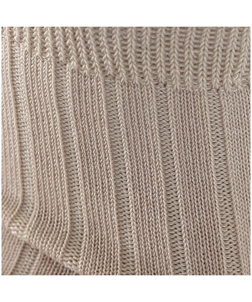 靴下屋（クツシタヤ）の「◆高橋愛さん着用◆冷感ドライ6×2リブショートソックス（ソックス・靴下・レディース・サラシ/シルバーグレー/クロ/ベージュ/シュアカ/シャーベット/オレンジ/キミドリ/ダルサックス/ブルー/コン/ラベンダー・22.0～24.0cm）」の20枚目の写真