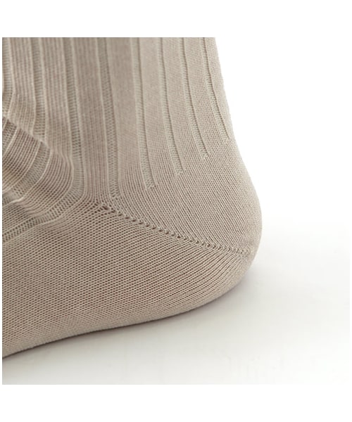 靴下屋（クツシタヤ）の「◆高橋愛さん着用◆冷感ドライ6×2リブショートソックス（ソックス・靴下・レディース・サラシ/シルバーグレー/クロ/ベージュ/シュアカ/シャーベット/オレンジ/キミドリ/ダルサックス/ブルー/コン/ラベンダー・22.0～24.0cm）」の18枚目の写真