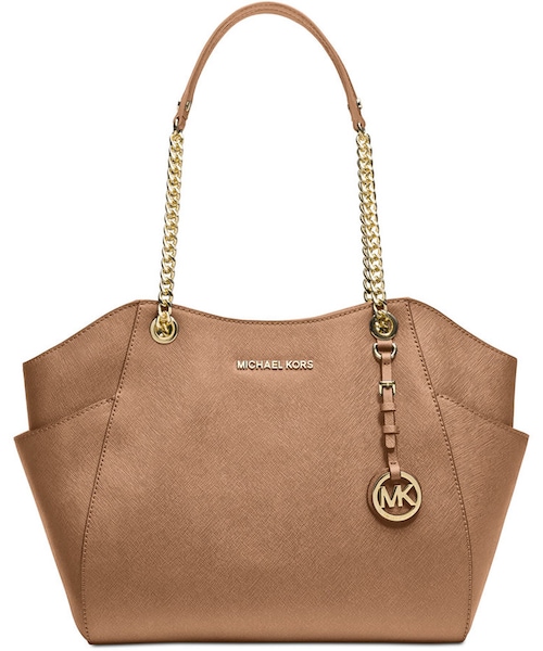 MICHAEL KORS（マイケルコース）の「MICHAEL Michael Kors Jet Set Travel Large Shoulder Tote（ショルダーバッグ・レディース・Gold/Silver/Brown/Purple/Blue/Gray/Red/Pink・One Size）」の2枚目の写真