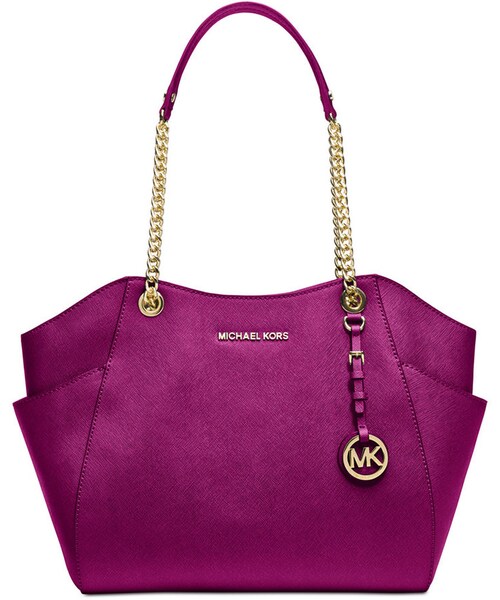 MICHAEL KORS（マイケルコース）の「MICHAEL Michael Kors Jet Set Travel Large Shoulder Tote（ショルダーバッグ・レディース・Gold/Silver/Brown/Purple/Blue/Gray/Red/Pink・One Size）」の4枚目の写真