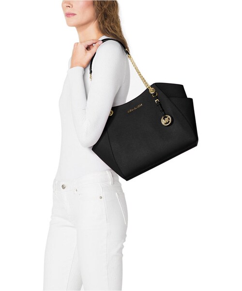 MICHAEL KORS（マイケルコース）の「MICHAEL Michael Kors Jet Set Travel Large Shoulder Tote（ショルダーバッグ・レディース・Gold/Silver/Brown/Purple/Blue/Gray/Red/Pink・One Size）」の11枚目の写真