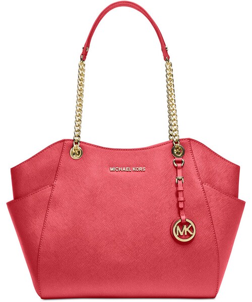 MICHAEL KORS（マイケルコース）の「MICHAEL Michael Kors Jet Set Travel Large Shoulder Tote（ショルダーバッグ・レディース・Gold/Silver/Brown/Purple/Blue/Gray/Red/Pink・One Size）」の5枚目の写真