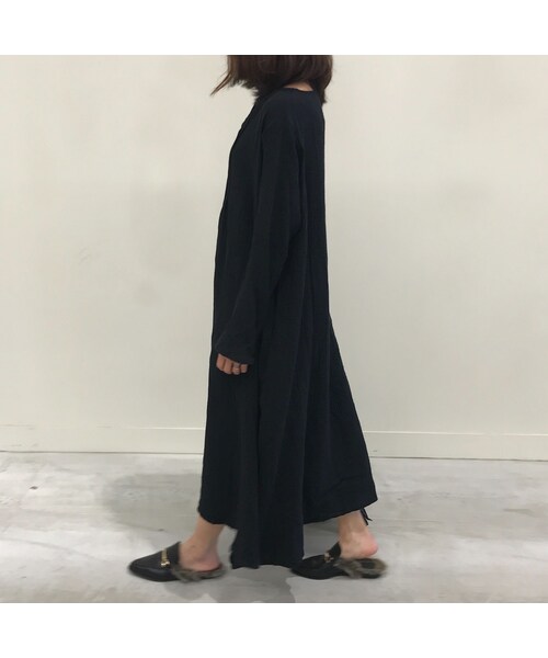 copine(コピン)の「Vネックさらっとロングコットンワンピース(3color)(ワンピース・レディース・その他)」の9枚目の写真