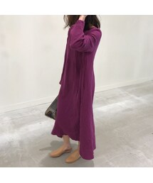 copine | Vネックさらっとロングコットンワンピース(3color)(ワンピース)