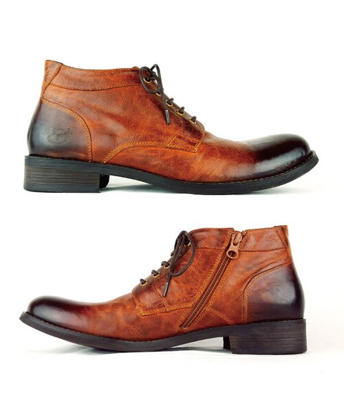 CALL&RESPONSE（コールアンドレスポンス）の「バイソン ショートブーツ  /  ＣＡＬＬ＆ＲＥＳＰＯＮＳＥ　/ 171-1781-05（ブーツ・メンズ・その他）」の2枚目の写真