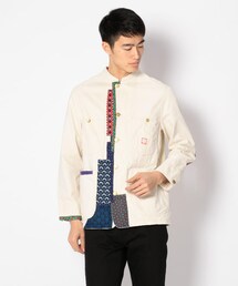 BOHEMIANS | BOHEMIANS/ボヘミアンズ 別注NATURAL DENIM PATCH STAND COL CA JAC(ジャケット/アウター)
